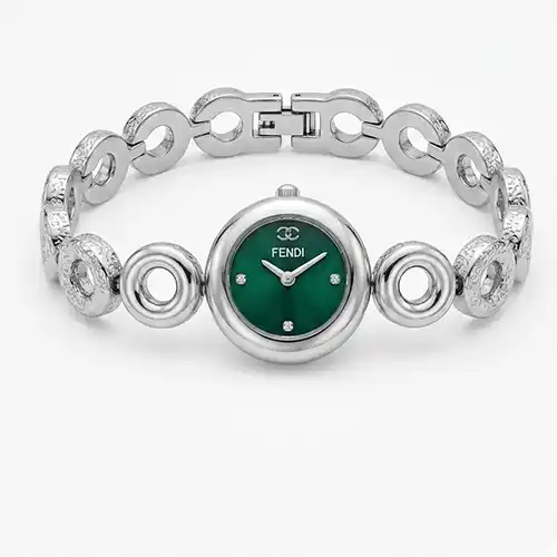 FENDI SILVER WATCH