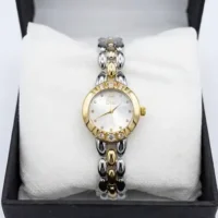 DIOR WATCH SILVER AND GOLD