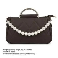 HAND BAG IN BROWN G25