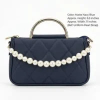 HAND BAG IN BLUE G25