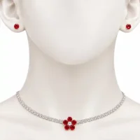 NECKCHAIN AND TOPS SET