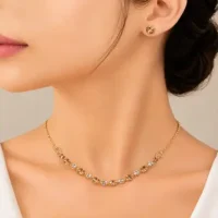 NECKCHAIN AND TOPS SET